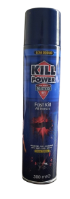 მწერების საწინააღმდეგო სპრეი Kill Power, 300მლ.
