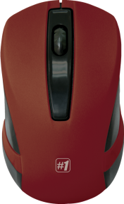 Wireless mouse Defender MM-605, red