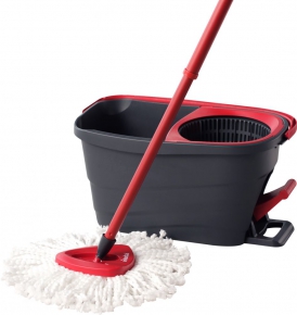 Floor cleaning mop with sharpener Vileda Turbo Smart