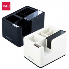 Tape dispenser with desk organizer Deli E809