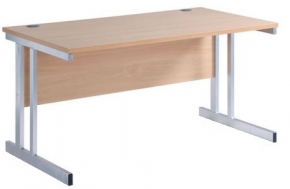 Office table Desk (with double stand)