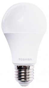LED lamp Toshiba 8.5W A60/E27/4000K, yellow light
