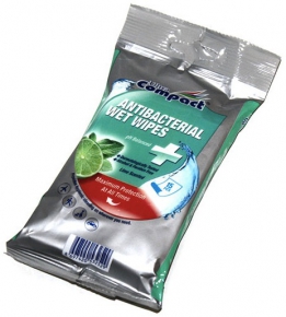 Wet wipe antibacterial Ultra Compact 15 pcs.