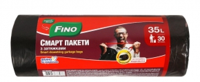 Garbage Bag with tie string Fino, 35L. 30pcs.