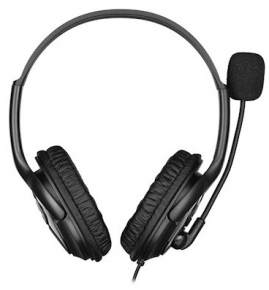 Headset 2E-CH13SJ with microphone, black