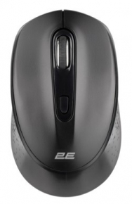 უსადენო მაუსი 2E-MF230WB Silent Mode, შავი