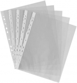 Clear Sheet protector A4, 25 microns, 100pcs.