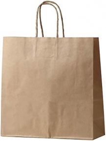 Kraft bag 28X28X16 cm.