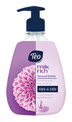 Liquid soap Teo milk rich 400 ml.