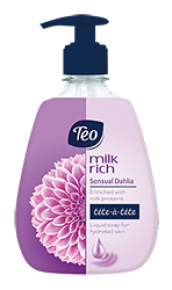 თხევადი საპონი Teo milk rich 400 მლ.