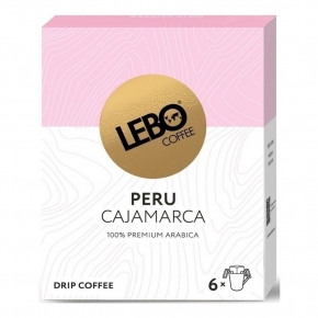 Drip Coffee Lebo Peru, 6 pcs.