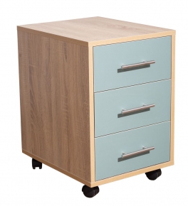 Desk drawer unit on wheels