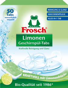 Dishwasher tablets Frosch 50 pcs.