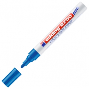Industry paint marker Edding 8750, 2-4mm. Blue