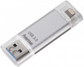 USB მეხსიერების ბარათი Hama 32 GB, iPhone-ის სტიკით