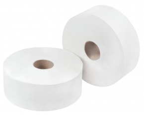 Toilet paper for Jumbo dispensers, 2 ply, 1 roll