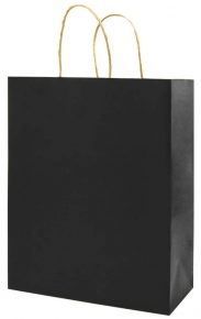 Kraft gift bag 39X35X25 cm. black