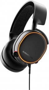 Headset SteelSeries Arctis 5 Black, with microphone, black