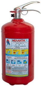 Powder fire extinguisher Melanti ABCE, 3 kg. with suspension