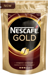 Instant coffee Nescafe Gold, 130 grams, in economical packaging