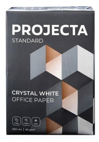 ქაღალდი A4 Projecta Crystal White, 80 გრამიანი, 500 ფ.