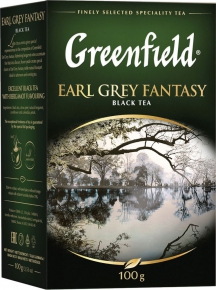 შავი ჩაი Earl Grey Fantasy, 100 გრამი