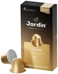 ყავის კაფსულა Jardin Vivo Aluminium Capsules, 10 ცალი