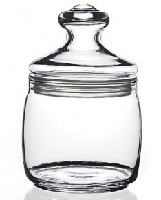 Glass jar with lid 650 ml.
