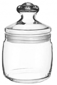 Glass jar with lid Pasabahce, 500ml.