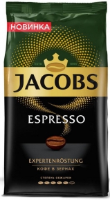 ყავის მარცვალი Jacobs Espresso, 1 კგ.