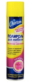 Furniture cleaning aerosol Chirton spring scent 300 ml.