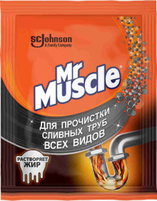 Clogged Pipes Cleaning Powder Mr.Muscle, 70gr.