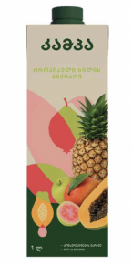 Tropical Fruits juice Kampa 1 l.