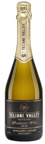 6X bottle of sparkling wine Teliani Valley, white, semi-dry