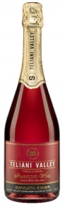 6X bottles of Teliani Valley Sparkling Wine, Muscat, Rosé, Semi-Sweet