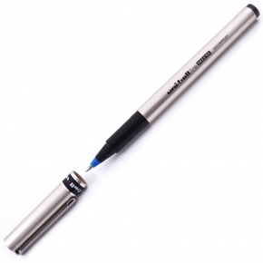 Gel pen Uni-ball fine Deluxe, blue