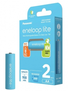 აკუმულატორი Panasonic Eneloop Light, AA, 2ც.