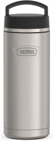 THERMOS, Vacuum Insulated Water Bottle with Lid, 940 ml. Matte Stainless Steel