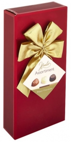 Assorted Belgian chocolate Hamlet in a burgundy gift box