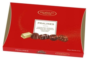 შოკოლადის ასორტი Excelcium Pralines, 180გრ.
