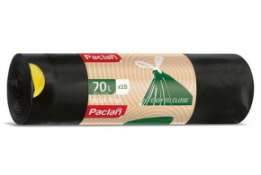 ნაგვის პარკი მოსაკრავით Paclan eco line 70ლ. 15ც.