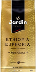 დაფქული ყავა Jardin Ethiopia Euphoria, 250 გრ.