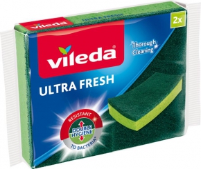 Kitchen sponge Vileda, antibacterial, 2 pieces