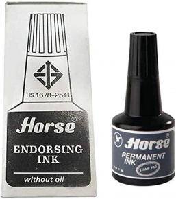 Stamp Pad ink Horse, 30 ml. Black