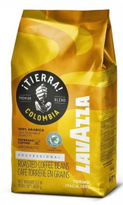 Coffee beans Lavazza Tierra Colombia Espresso, 1 kg.