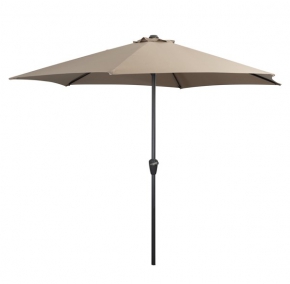 Outdoor Umbrella with Stand TC-004K, 2,7m. Cream Color
