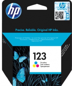 Original color inkjet cartridge HP 123 (F6V16AE) Tri-color