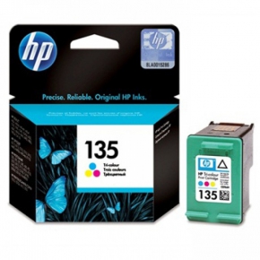 ფერადი კარტრიჯი HP 135 with Vivera Inks ფერი Tri-colour (7 ml ink)