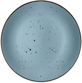 Ceramics Plate Ardesto Bagheria, 19cm. Misty Blue