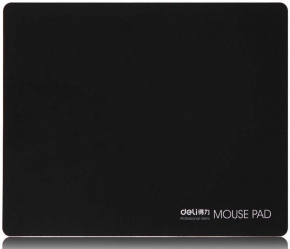 Mouse pad Deli 27x22 cm., black
